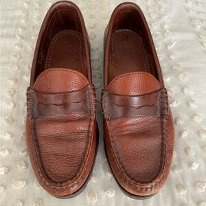 Allen Edmonds Holton leather loafers men / big boy size 7